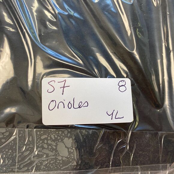 Baltimore Orioles Markakis T Shirt Youth Large Majestic Baseball MLB Black - Picture 7 of 7